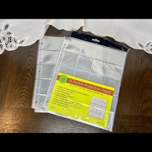 New Unigrade Coin Protective Sheets, Pocket Pages